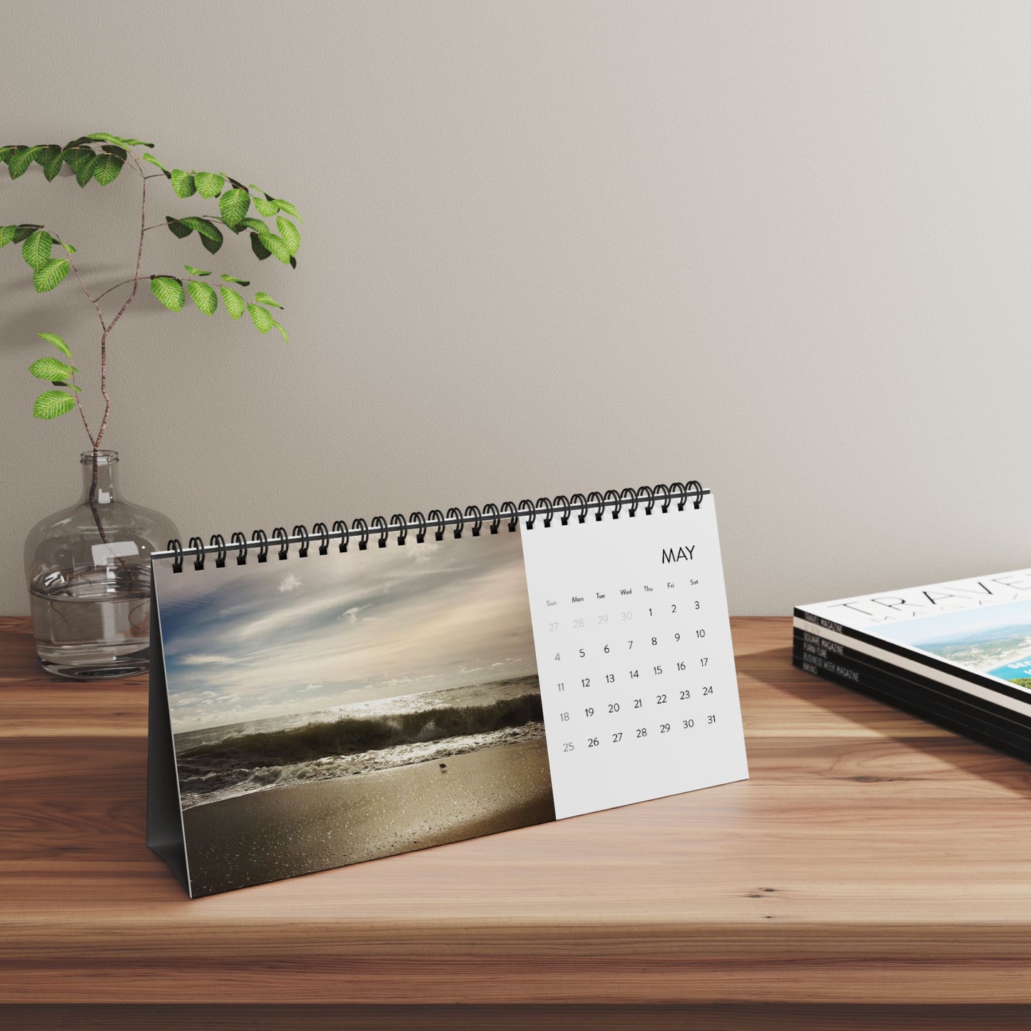 Montauk Ocean Desk Calendar 2025