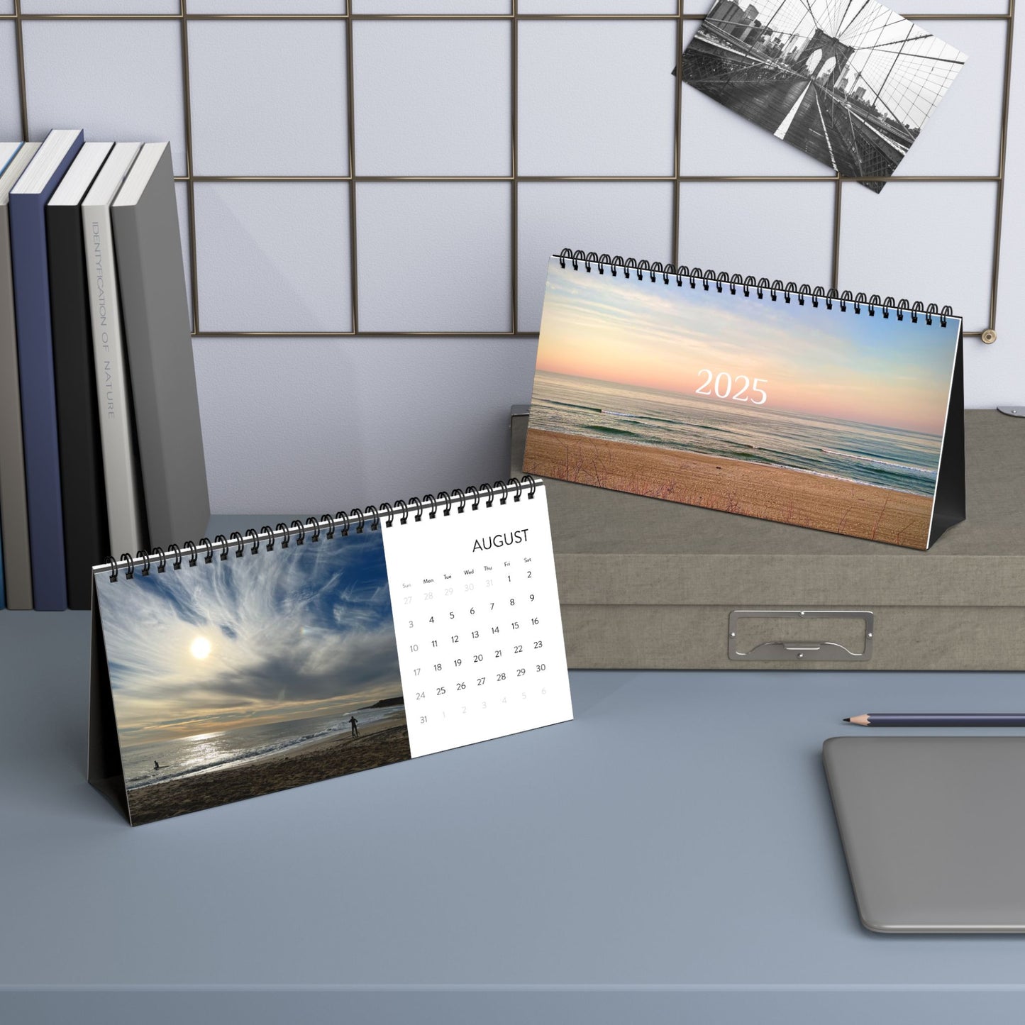 Montauk Ocean Desk Calendar 2025